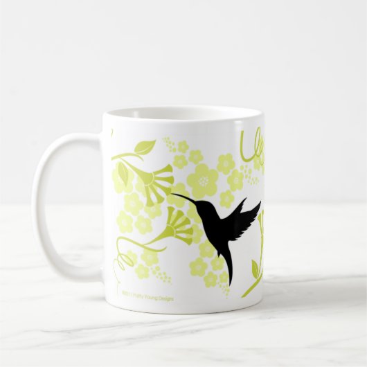 Tasse de café de colibris (Gauche)