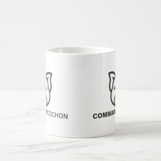 Tasse de café de commandant Cochon (Centre)