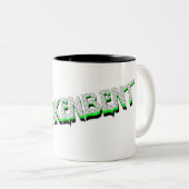 Tasse de café de conception de Frankenbent ! (Devant droit)