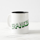 Tasse de café de conception de Frankenbent ! (Devant gauche)
