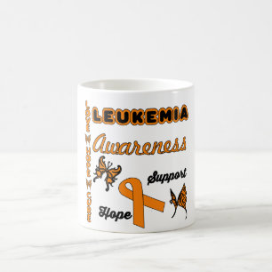 Tasse de café de conscience de Cancer de leucémi