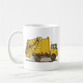 Tasse de café de construction du camion à ordures (Gauche)