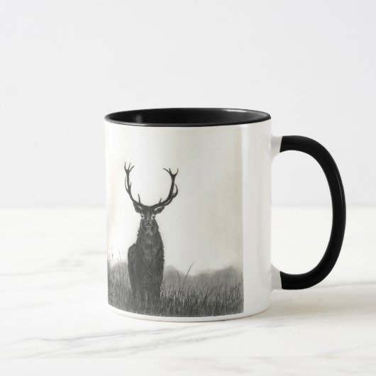 Tasse de café de contraste d'animaux sauvages (Droite)