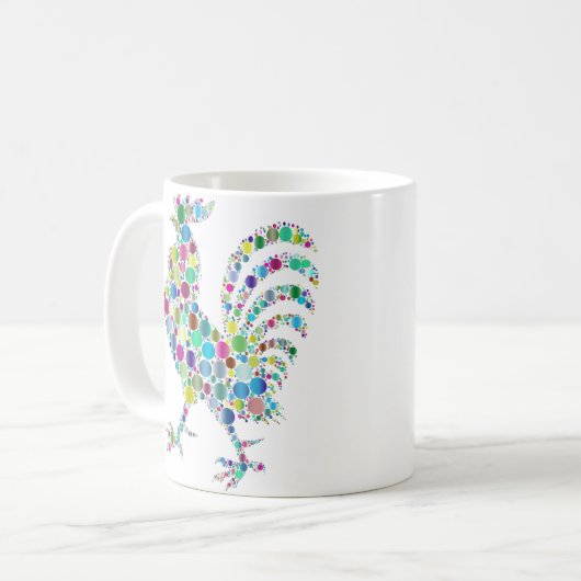 Tasse de café de coq (Devant gauche)