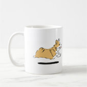 Tasse de café de corgi (Gauche)