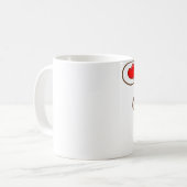 Tasse de café de corgi de Saint-Valentin (Devant gauche)
