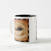 Tasse de café de corneille de démon de caféine (Devant gauche)