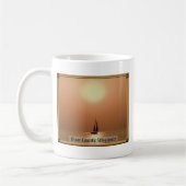 Tasse de café de coucher du soleil du comté de (Gauche)