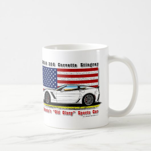 Tasse de café de coupé de 2016 Z06 Corvette (Droite)