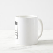 Tasse de café de coupure de signal (Devant droit)