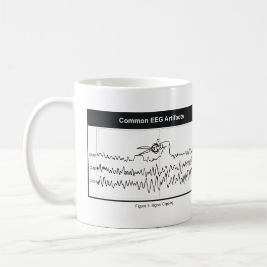 Tasse de café de coupure de signal (Gauche)