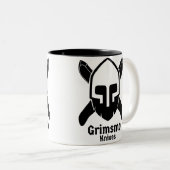 Tasse de café de couteaux de Grimsmo ! (Devant droit)
