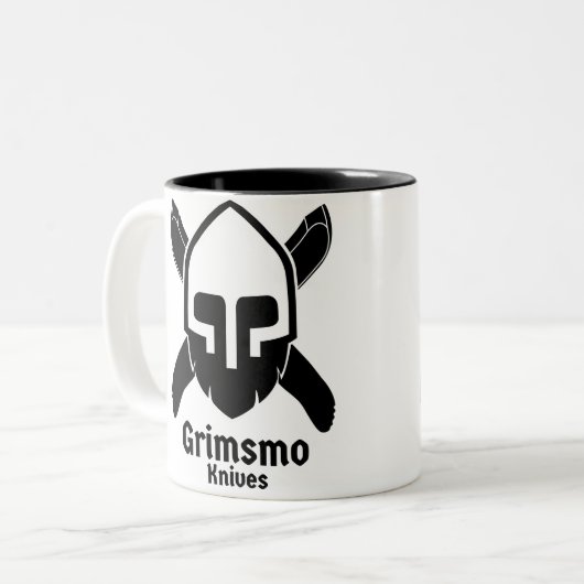 Tasse de café de couteaux de Grimsmo ! (Devant gauche)