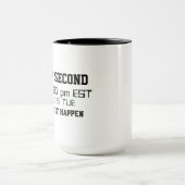 Tasse de café de coutume de la seconde de saut (Centre)
