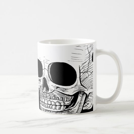 Tasse de café de crâne (Droite)