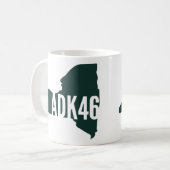 Tasse de café de crêtes élevées d'Adirondack (Devant gauche)