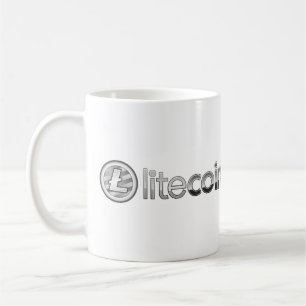 Tasse de café de Cryptocurrency de symbole de log
