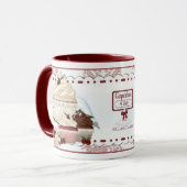 Tasse de café de CuddleCreek® ClassyCupcakes (Devant gauche)
