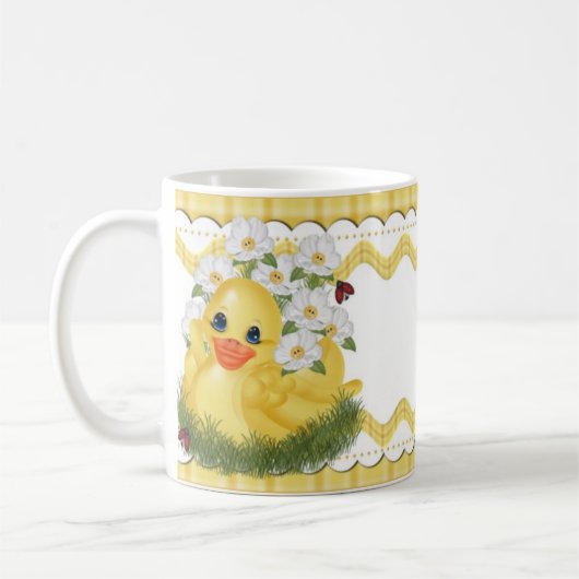 Tasse de café de CuddleCreek® SunnyDuck (Gauche)