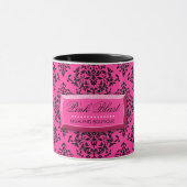 tasse de café de damassé de roses indien du (Centre)