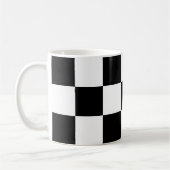 Tasse de café de damier (Gauche)