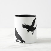 Tasse de café de danse de corneille (Centre)