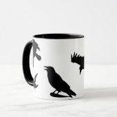 Tasse de café de danse de corneille (Devant gauche)