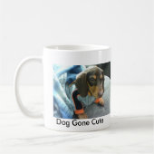Tasse de café de Daschund (Gauche)