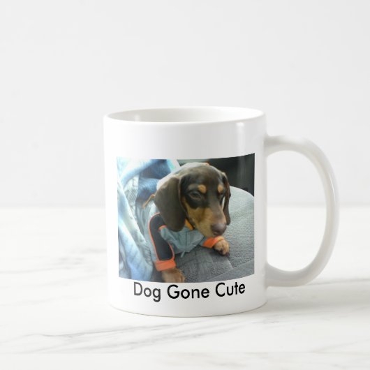 Tasse de café de Daschund (Droite)