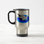 Tasse de café de dauphin - acier inoxydable (Gauche)