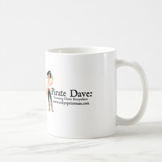 Tasse de café de Dave de pirate (Droite)