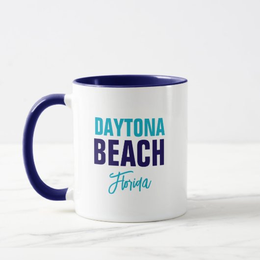Tasse de café de Daytona Beach Floride (Gauche)