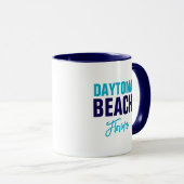 Tasse de café de Daytona Beach Floride (Devant droit)
