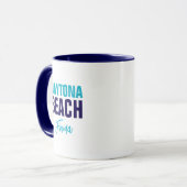 Tasse de café de Daytona Beach Floride (Devant gauche)