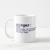 TASSE DE CAFÉ DE DÉFINITION DE MINGER (Gauche)