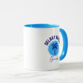 Tasse de café de Delray Beach Floride (Devant droit)
