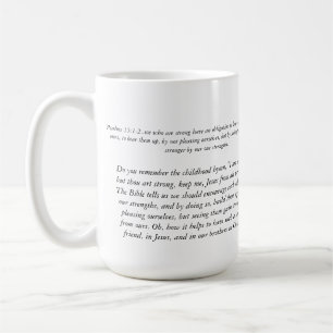 Tasse de café de dévotion d'amitié