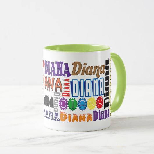 Tasse de café de Diana (Devant droit)