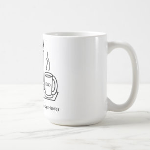 Tasse de café de disque compact-ROM