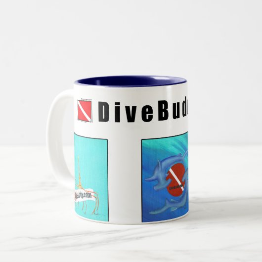 tasse de café de DiveBuddy.com (Devant gauche)
