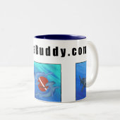 tasse de café de DiveBuddy.com (Devant droit)
