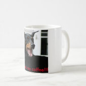 Tasse de café de dobermann (Devant droit)