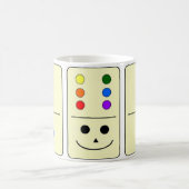 Tasse de café de dominos (Centre)