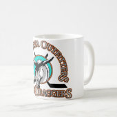 Tasse de café de Draggers de mule (Devant droit)
