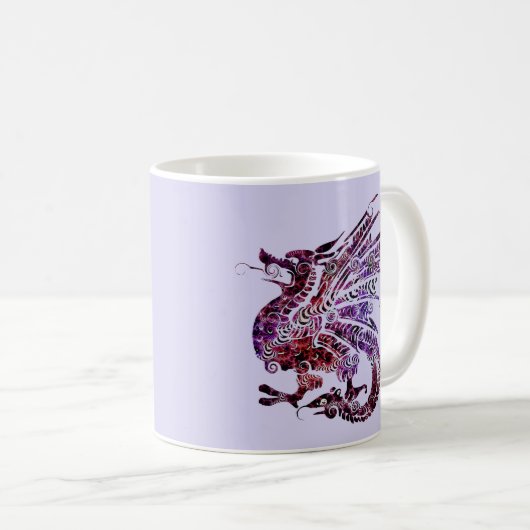 tasse de café de dragon (Devant droit)