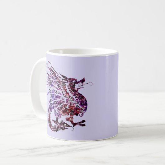 tasse de café de dragon (Devant gauche)