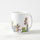 Tasse de café de dragons (Devant droit)