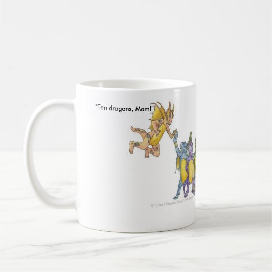 Tasse de café de dragons (Gauche)