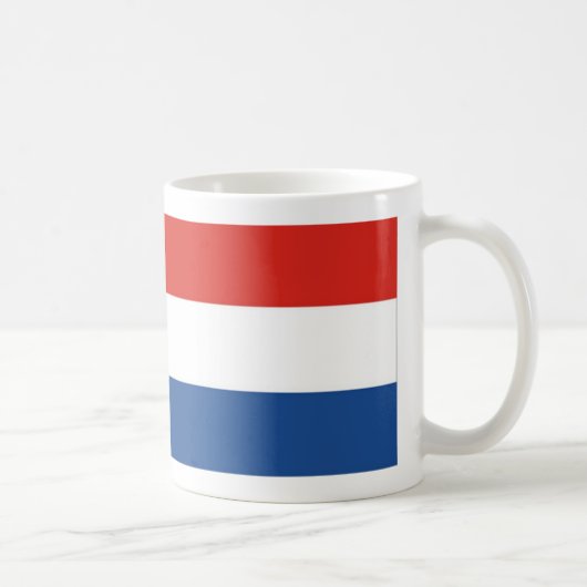 Tasse de café de drapeau de la Hollande (Droite)