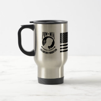 Tasse de café de DRAPEAU de POWMIA Etats-Unis